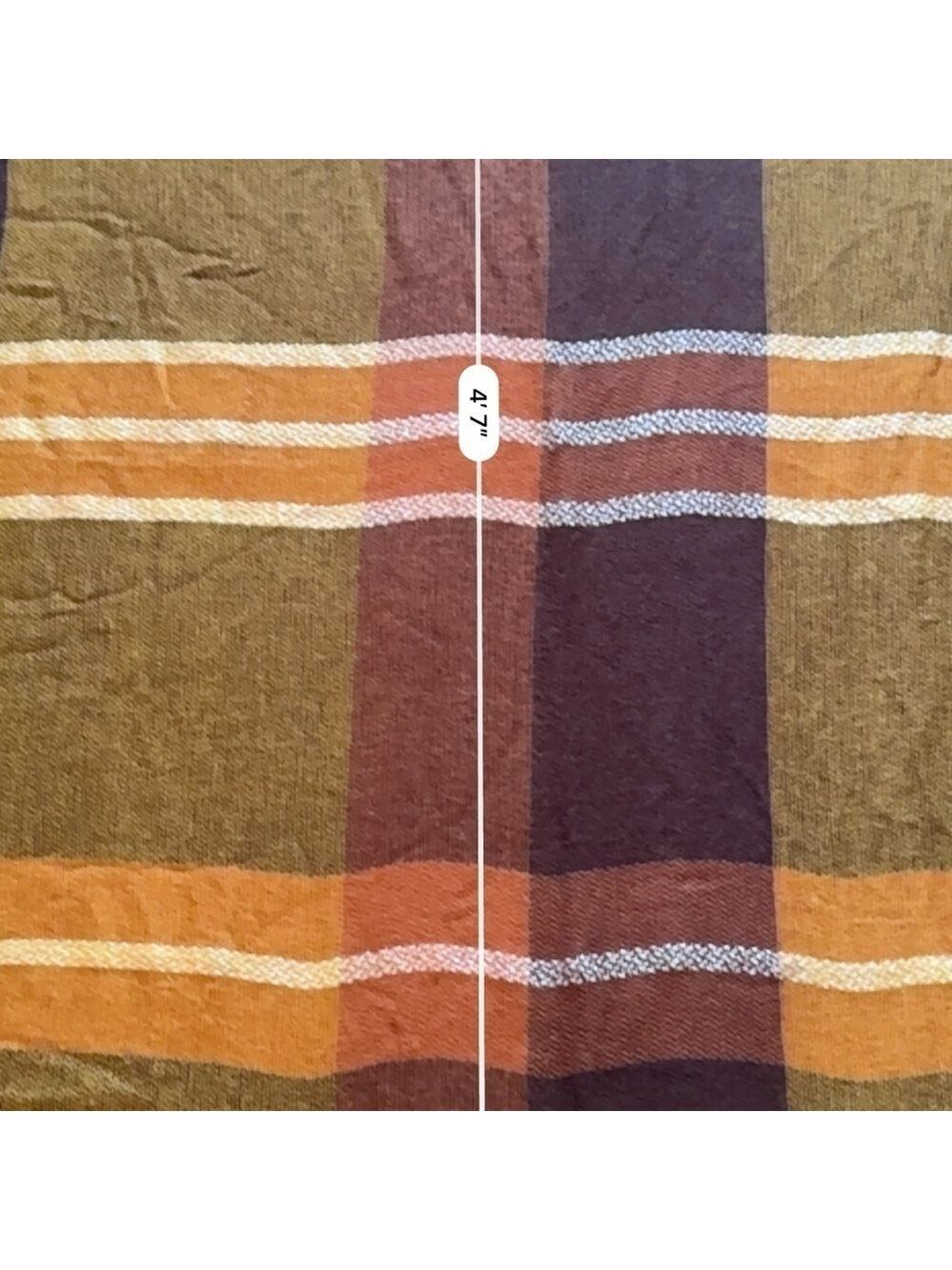Oversized Plaid Blanket Scarf Shawl | Cozy & Stylish - Picture 11 of 15